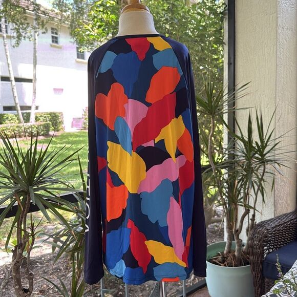 Nautica Swimwear Long Sleeve Rashguard Shirt Multicolor
NWOT Size large - Picture 7 of 12